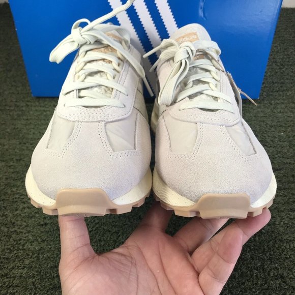 Adidas Originals Retropy E5 HQ8603 Casual Sneakers Alumina Magic Beige Men Sz 9 - Picture 5 of 9